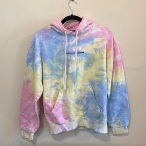 Kappa Kappa Gamma tie dye hoodie, size small. Super cute and comfortable!